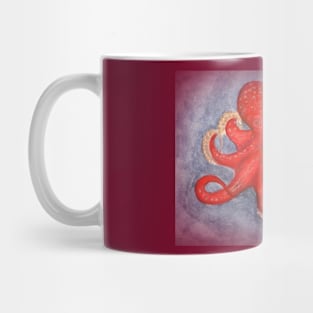 Red Octo Mug